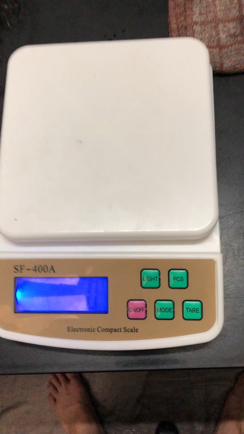 Cân bị lỗi. Cân trên 5kg không được,