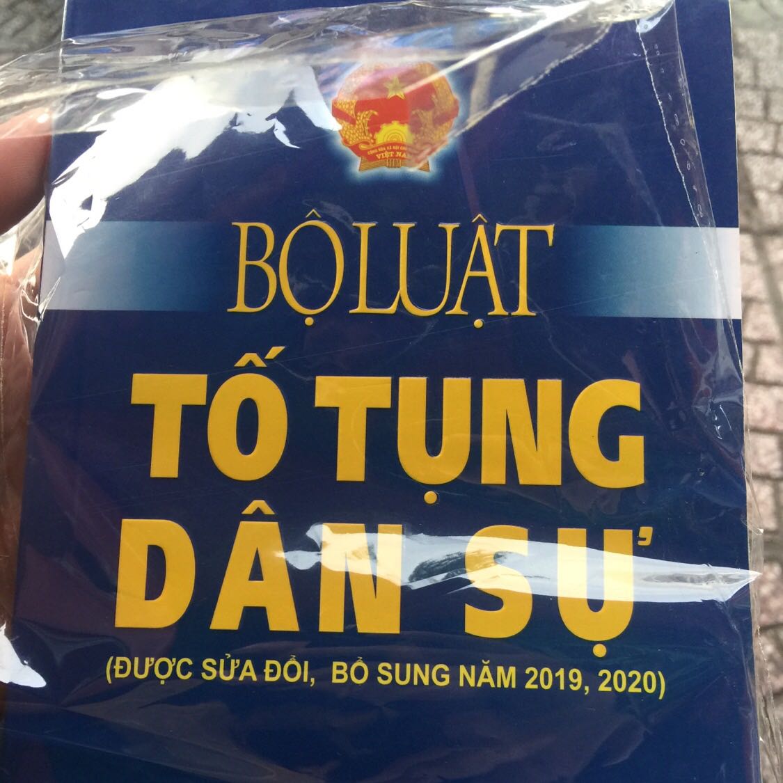 Tôi đặt bộ luật Tố Tụng Dân Sự 2015 , Cửa hàng giao sách 2019