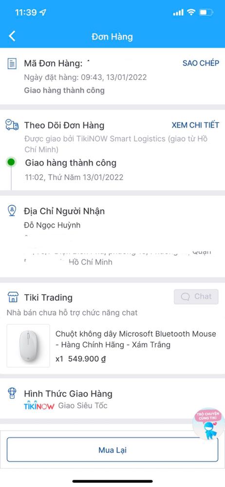 Mình vừa mua đơn sáng nay nhưng do không đọc kĩ thông tin nên chuột không đúng nhu cầu mình cần. Bạn nào cần mua thì mình *** rẻ hơn nhé. Rep *** vào đánh giá này giúp mình mình liên hệ ạ. Cảm ơn.