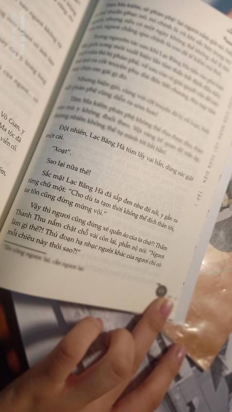 Hàng đẹp, sách xịn, hay. Có hơi bị móp một tí (suêu siêu siêu nhỏ luôn á), nhưng mà giá hạt dẻ, 5 sao luôn.