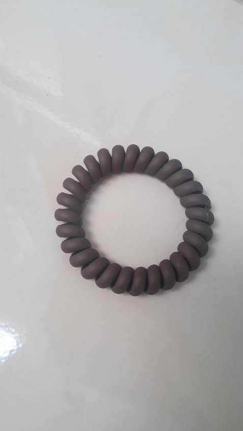 Dây buộc tóc nữ hình dây điện thoại NASI nhiều màu dễ thương