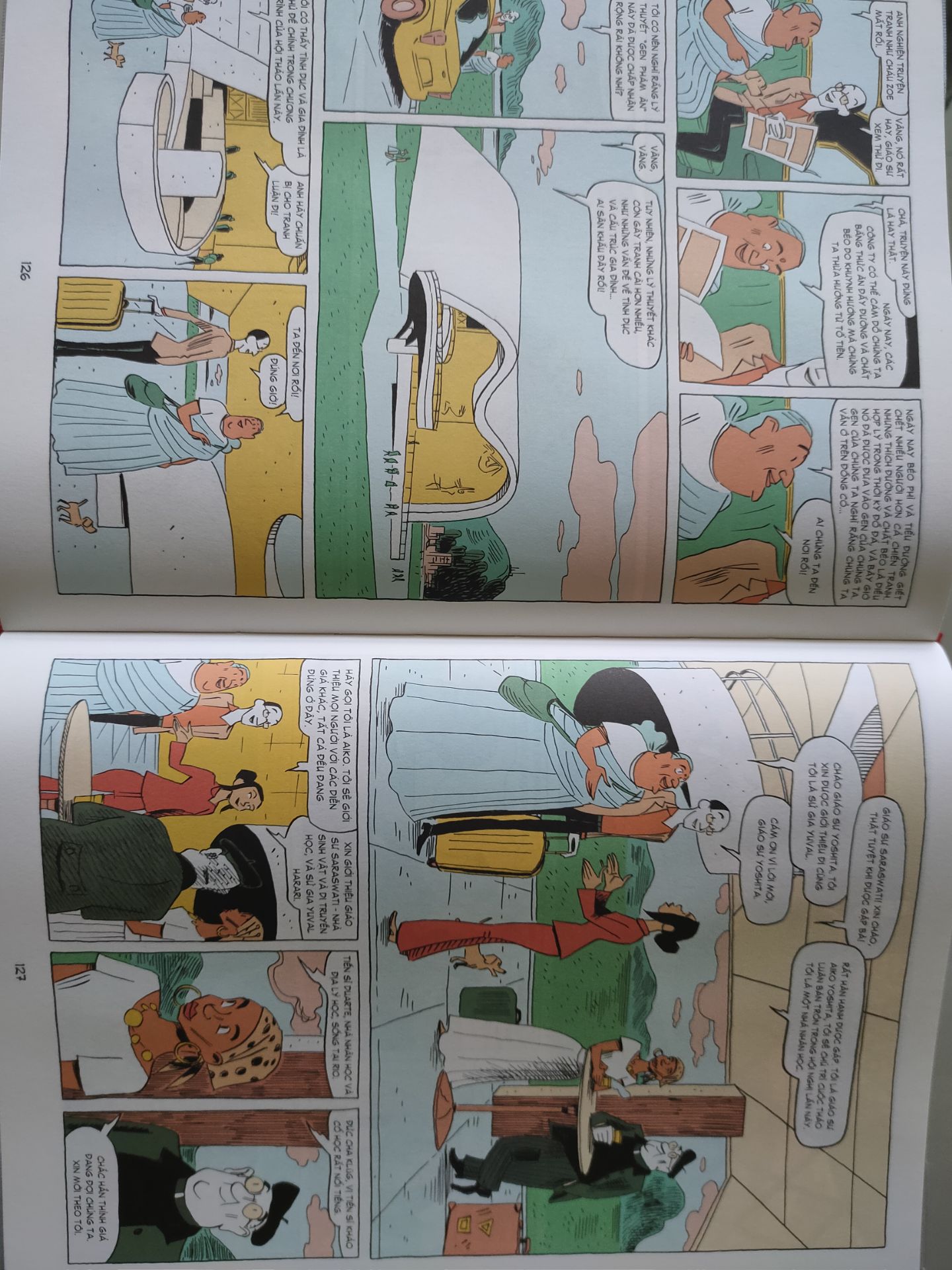 Một cuốn sách cực kỳ hay và thú vị!
Tình cờ biết đến cuốn sách này trên *** của Omega+ nhưng phải đợi đến dịp sale mạnh của Tiki mới đặt mua. 
Mình rất thích các sản phẩm của Omega+. Lược sử loài người bằng tranh tập 1 này về hình thức rất đẹp và ưa nhìn, rất phù hợp với trẻ em từ 10 tuổi trở lên bắt đầu tìm hiểu về khoa học và lịch sử. Nội dung mình chưa đọc hết nhưng mới đọc những trang đầu thấy cũng rất hấp dẫn.
Điểm cộng lần này của Tiki là giao hàng cực kỳ nhanh, đóng gói cẩn thận, chu đáo. Mong Tiki tiếp tục phát huy trong những lần tiếp theo.
Cả Omega+ và Tiki lần này đều làm mình rất hài lòng. Cảm ơn các bạn!