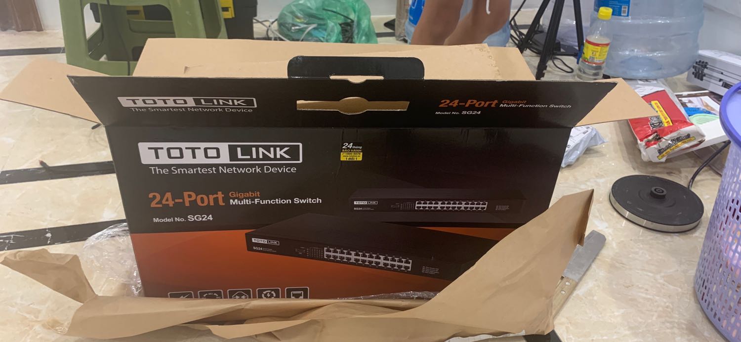 Đặt hàng tplink mà giao totolink thế hả shop? Đề nghị đổi lại đúng sản phẩm!