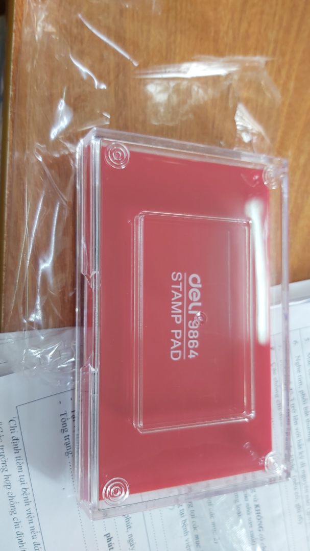 Mực còn nguyên seal, màu đỏ tươi Mực còn nguyên seal, màu đỏ tươi