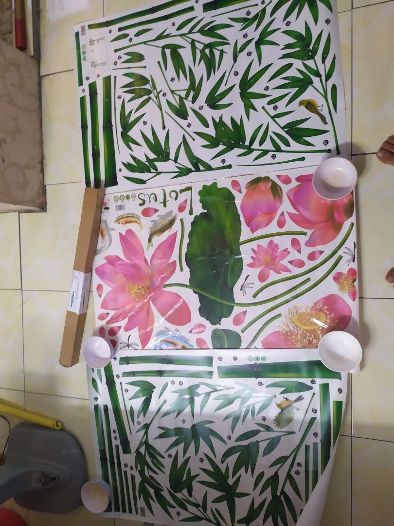 tranh nhận được quá xấu, quá khác so với hình quảng cáo