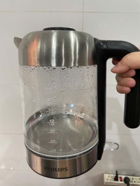 Bình Đun Thủy Tinh PHILIPS HD9339/80 1.7lít - Hàng Chính Hãng