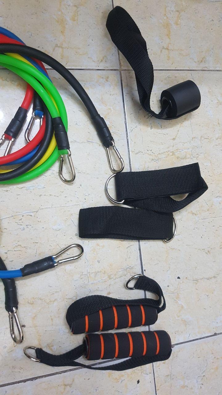 Sản phẩm như hình . Dây và móc rất chắn chắn . Thấy bên khác bán rẻ hơn nhưng mà móc nhìn nhỏ xíu nên chấp nhận giá cao hơn mua của boro sport . Chất lượng đáng giá nên cho shop 5 sao trước . Tập vài bữa xem ok có bền không sẽ feedback tiếp . làm review trước lấy 10k thẻ cào của shop tặng cái đã kaka  :)))