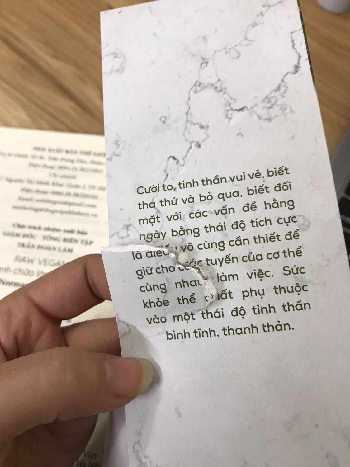 Lần đầu nhận sách rách! Đã mong chờ biết bao