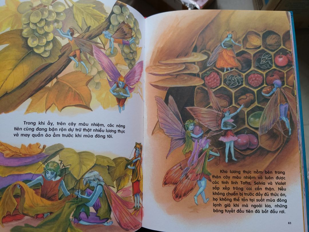 Sách cực kỳ đẹp, nhiều hình ảnh vẽ tỉ mỉ. Sách ít chữ, nhiều hình, mình thấy phù hợp với các bạn nhỏ cấp 1.