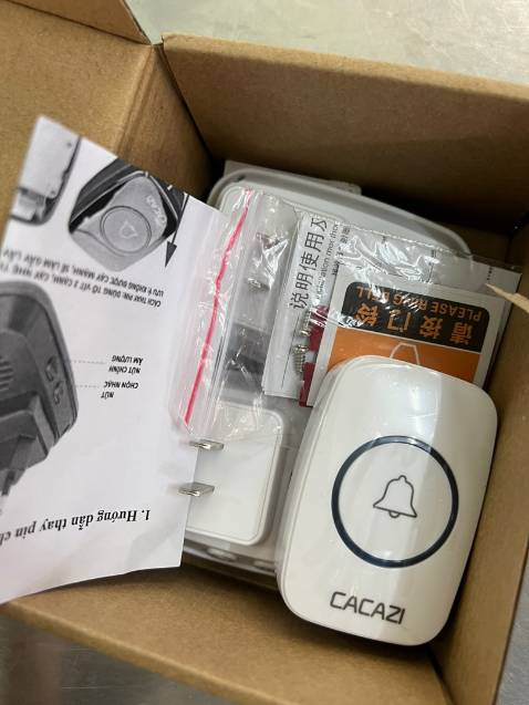 Chuông kêu to, nhiều loại nhạc, Phụ kiện đầy đủ, dễ sử dụng, dễ lắp ráp. Rất là hài lòng..!