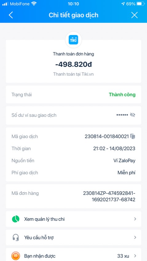 Mua 2 bộ 4 chai mà giao có 2 chai , nhắn tin Shop mà chưa thấy phản hồi gì hết , tiền thì mình đã thanh toán zalopay 4 chai
Rất là tệ