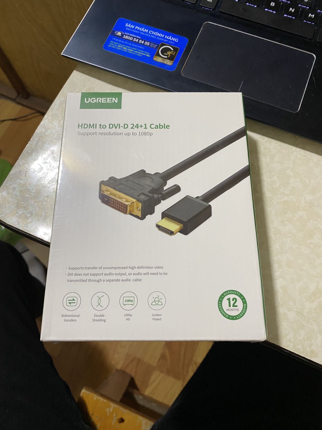 Đang cần gấp để kết nối cái monitor với cái Pc của mình. Đặt tiki giao phải nói là siêu tốc luôn. Hàng Urgreen thì chất lượng không phải chê vào đâu. Có dịp sẽ ủng hộ shop tiếp:)))))