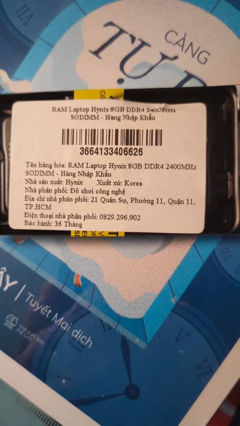 Đóng gói cẩn thận, lắp vào máy thấy nhận ngay