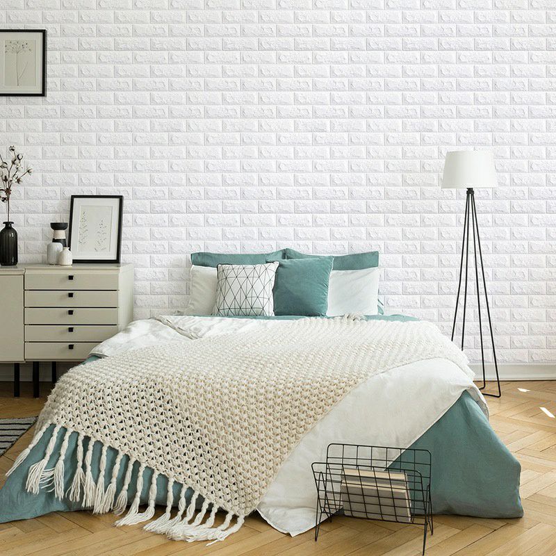 Đóng gói cẩn thận, đủ số lượng, dễ dán, lên full tường thấy phòng sang hơn hẳn, shop uy tín, cho 5 sao.