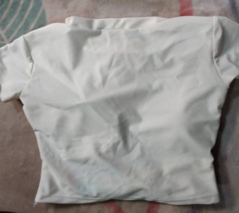 46kg chọn size M mặc đẹp. Vải mềm mượt và kiểu dáng dễ thương.