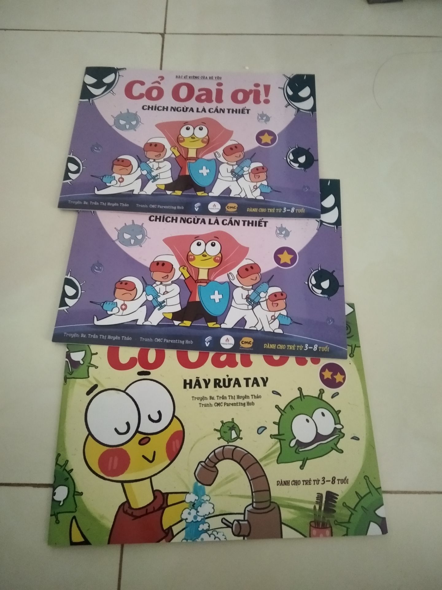 Nội dung chuyện hay và thiết thực tuy nhiên khi nhận hàng có 2 chuyện giống nhau! Thiếu mất chuyện Xe cứu thương để làm gì ạ!