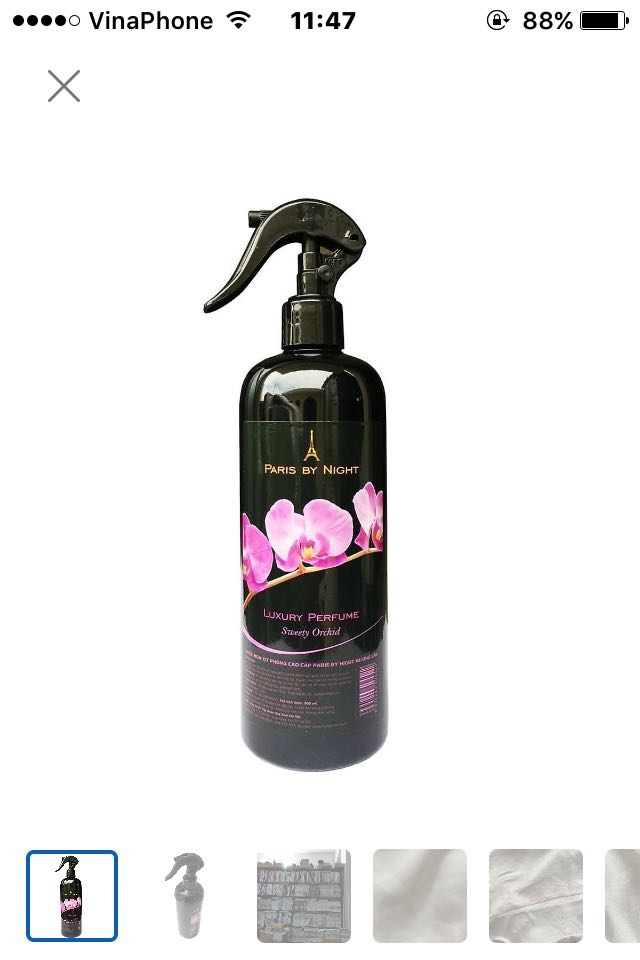 Sản phẩm mùi thơm rất dễ chịu , mình rất thích và hài lòng. Các bạn nên mua cho Shop đắt hàng nhé ❤️??