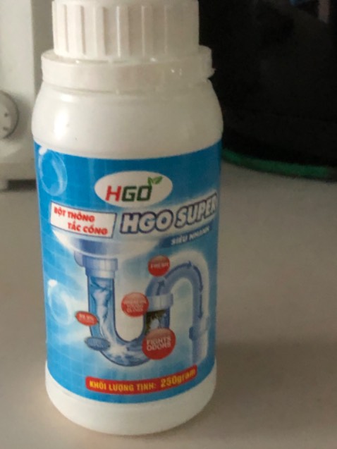 Không có tác dụng gì cả.
Bột đóng dinh dưới ổng lắng cặn của bồn rửa chén gây nhớt và không có tác dụng gì đến việc chống tắc nghẽn…
SP này không nên có mặt trên thị trường để người tiêu dùng khỏi bị mất tiền và gây phiền khi sử dụng.