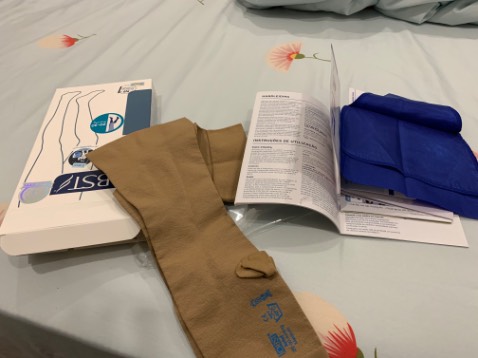 Êm ái., thoải mái.,dễ mang., mang vào chân di chuyển dễ… hỗ trợ chống giãn tĩnh mạch