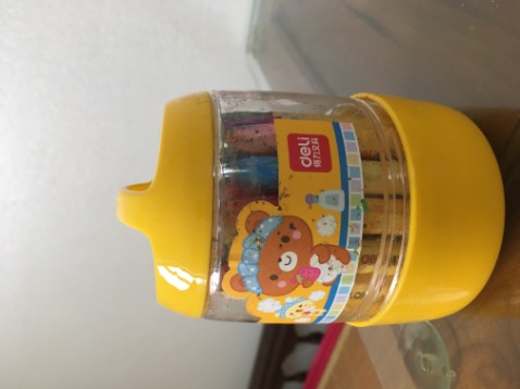 Thất bại.Bút sáp bị loang hết!