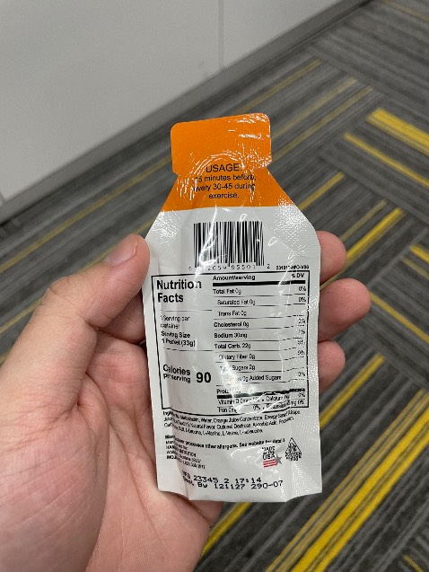 Gel Hammer Nutrition thì quá đỉnh cao rồi, mình mua uống vị cam này rất ngon, cung cấp năng lượng tốt. Cảm giác vừa uống là có năng lượng liền luôn, còn hỗ trợ sức bền nữa