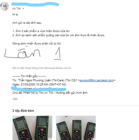 Hàng hóa thực tế không phải hàng đang quảng cáo, không có thông tin nhãn hiệu SNDWAY. Kém chất lượng so với sản phẩm chính hãng. 
Mình đã yêu cầu đổi nhưng vẫn tiếp tục giao lại sản phẩm kém chất lượng lần nữa.  

CỰC KỲ THẤT VỌNG VỚI CỬA HÀNG PHAN GIA NÀY.