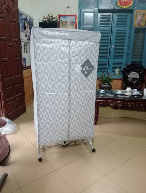 Ch thử sấy nhưng máy nóng nhanh, dễ sử dụng và di chuyển