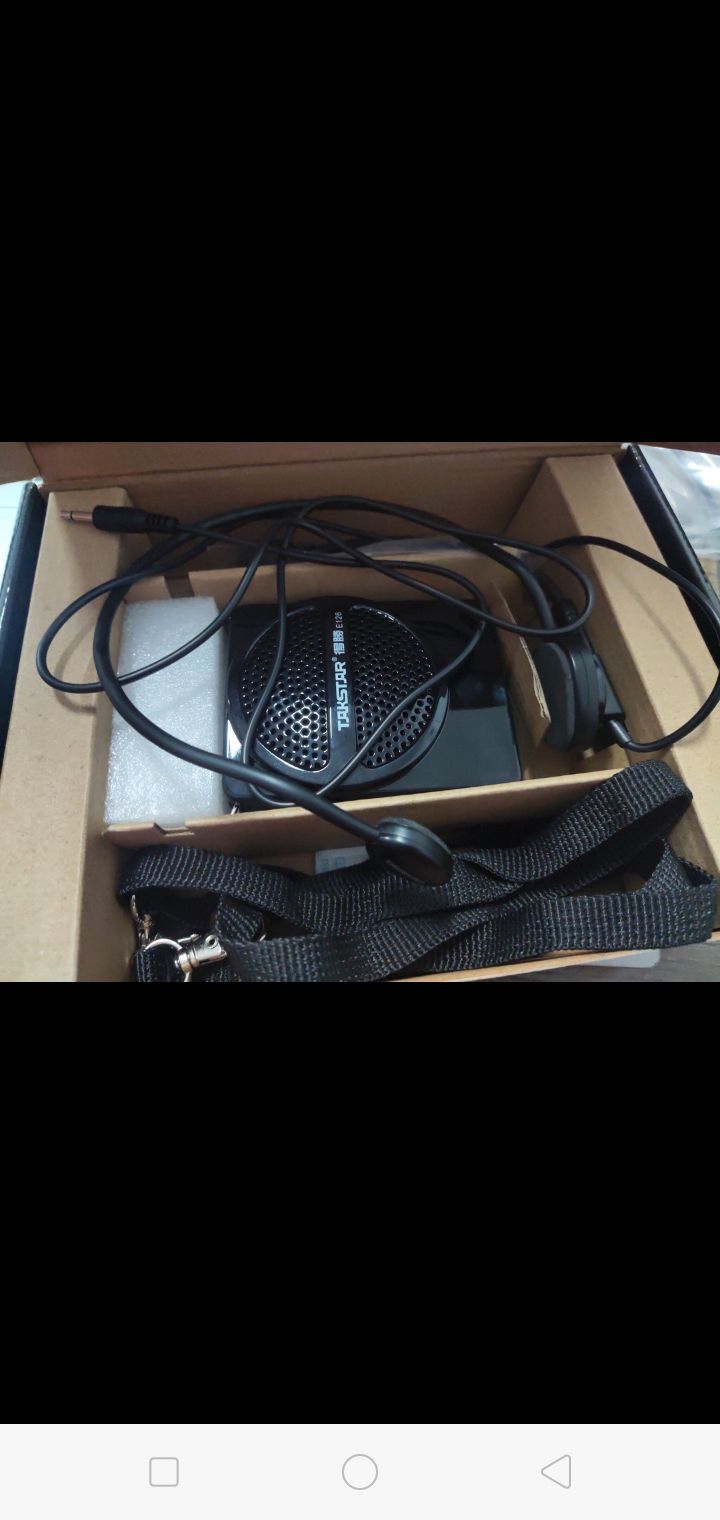 máy nhỏ gọn, tiện lợi, đeo vào người rất thoải mái, đã *** thì thấy chất lượng âm thanh ok, mình là hướng dẫn viên du lịch, rất dễ dùng, mấy chị đồng nghiệp đang hỏi chỗ mua, mình sẽ giới thiệu cho shop