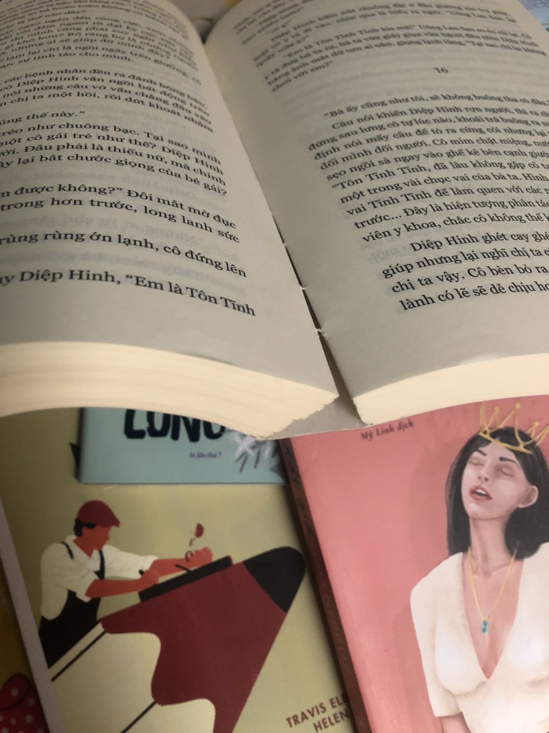 mua sách ở tiki đã nhiều rồi... nên tin tưởng không kiểm tra ... mình mua được vài ngày rồi bây giờ mới xem thì thấy như này vậy cho mình đổi lại được không tiki