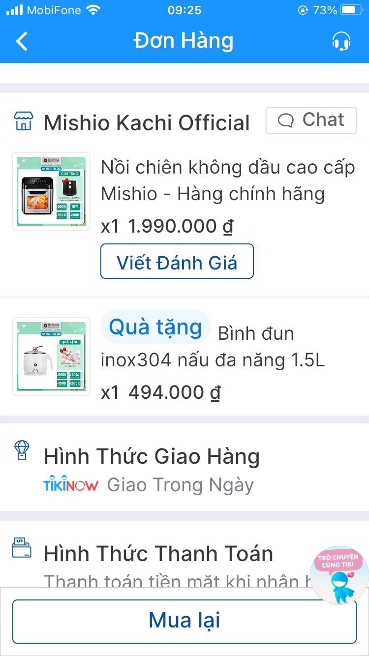 Mua được giá quá tốt cho em này, lại có quà tặng kèm, nồi to, phù hợp với gia đình 4-5 ng, đã *** gà, khoai tây ... khá ổn, chỉ có điều chưa quen nhiệt nên vẫn phải canh thường xuyên