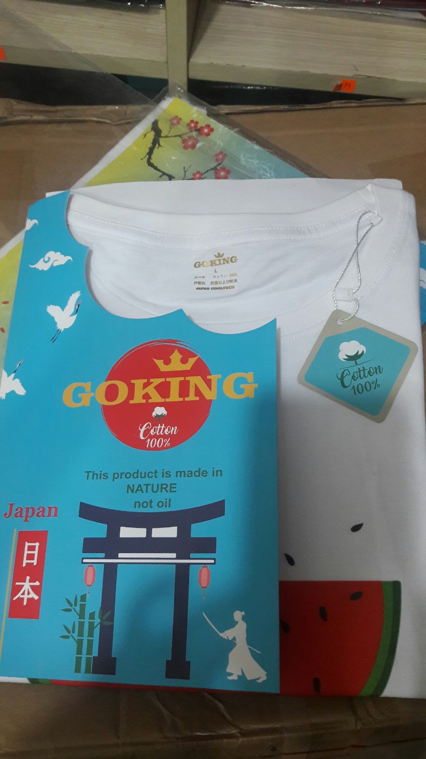 áo mặc có co giãn thoải mái, mỏng nhẹ, nhưng mà chỉ co giãn được 2 chiều thôi, áo này mặc mát ơi là mát, hình in cũng đẹp nữa, đóng gói cẩn thận