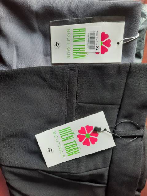 Đường may đều, dáng quần đẹp. Đường may đều, dáng quần đẹp.