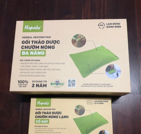 Sản phẩm thơm, dùng thoải mái dễ chịu, có thể dùng để chườm nhiều bộ phận khác nhau, đang mỏi mà chườm chút đỡ hẳn