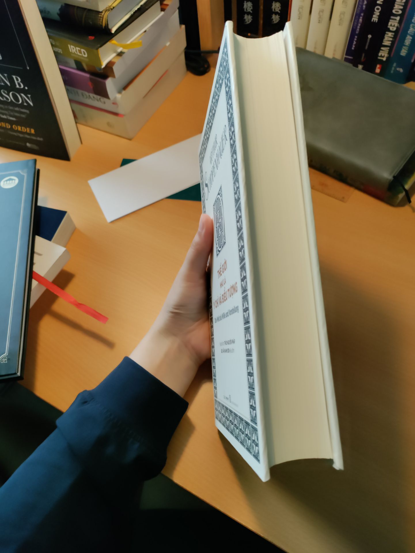 Có thầy BVNS tham gia hiệu đính nên yên tâm về bản dịch. Cảm thấy giấy in tốt.