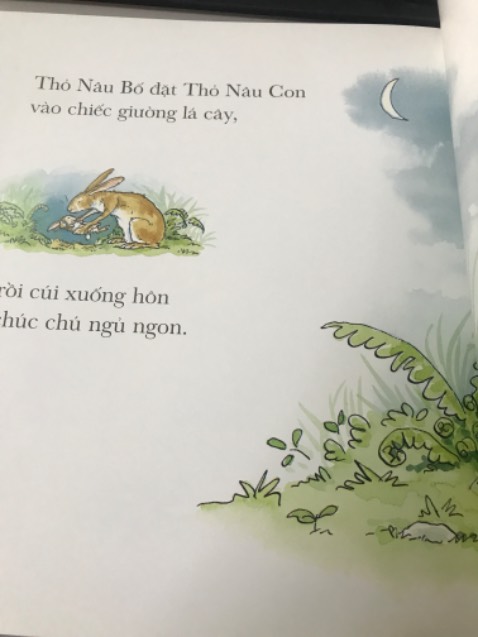 Sách nội dung dễ thương, rất hay nha. Hợp với bé từ 2t. Mà chất liệu giấy rất thích, giấy cứng mà ko bị bóng quá. Rất vừa ý