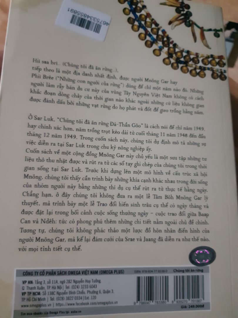 Đúng cuốn sách theo yêu cầu. đẹp giao nhanh. bị ướt ở góc do trời mưa khi shipper giao. nhưng không sao. 
Các bạn thích xem Youtube cho mình 1 Đăng Ký nhé👇👇👇👇
https://youtube.com/channel/UCPM_I5zcyVyThCkw8alG8OA
Kênh làm về chủ đề Trải nghiệm về Thiên Nhiên Suối Thác, Đi Rừng và Cắm Trại.