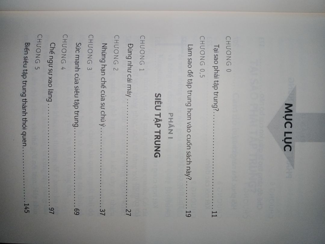 Giáo hàng nhanh, chất lượng tốt
Chris Bailey đưa ra những nghiên cứu về các phương pháp luyện tập siêu tập trung nên khi đọc có thể hơi khó hiểu. Nhưng tác giả cũng đưa   ra những kinh nghiệm bản thân đã áp dụng để siêu tập trung và làm việc hiệu quả làm tăng tín  thực tế và ứng dụng. Đây là cuốn sách khoa học, kỹ năng sống rất cần thiết cho tất cả mọi người trong thời đại ngày nay. Làm việc chăm chỉ chưa chắc bằng làm việc hiệu quả, thông minh và một trong những kĩ năng quan trọng để làm việc hiệu quả chính là sự tập trung