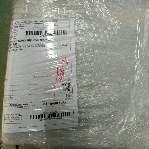 Đóng hàng đẹp, cẩn thận , vỉ đẹp