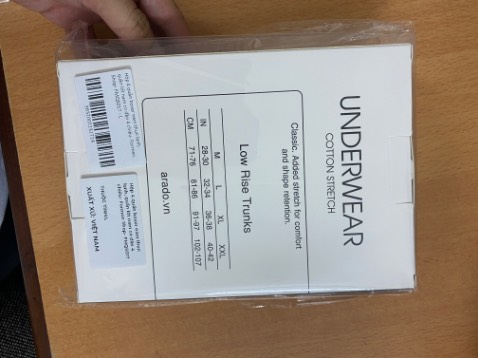 Đơn hàng giao nhanh, giá tốt!
Thun không mát lắm! Đường may sau lưng gây khó chịu