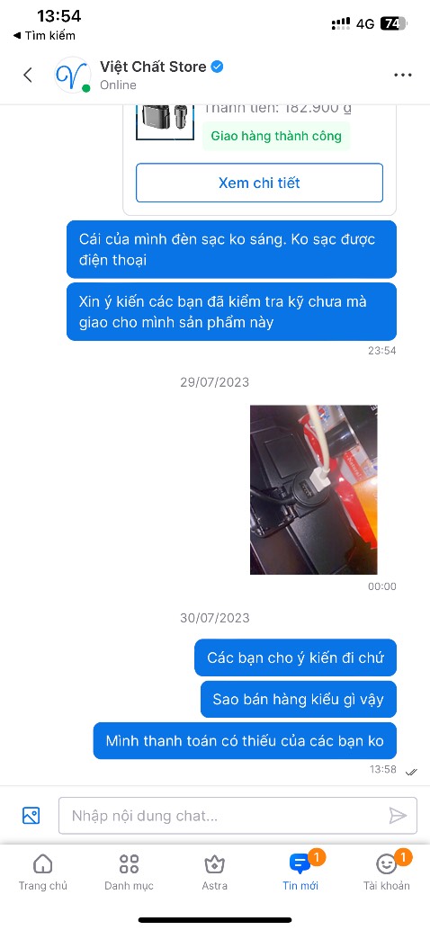 Sao shop lại ko cho ý kiến gì về phản ánh Sao shop lại ko cho ý kiến gì về phản ánh