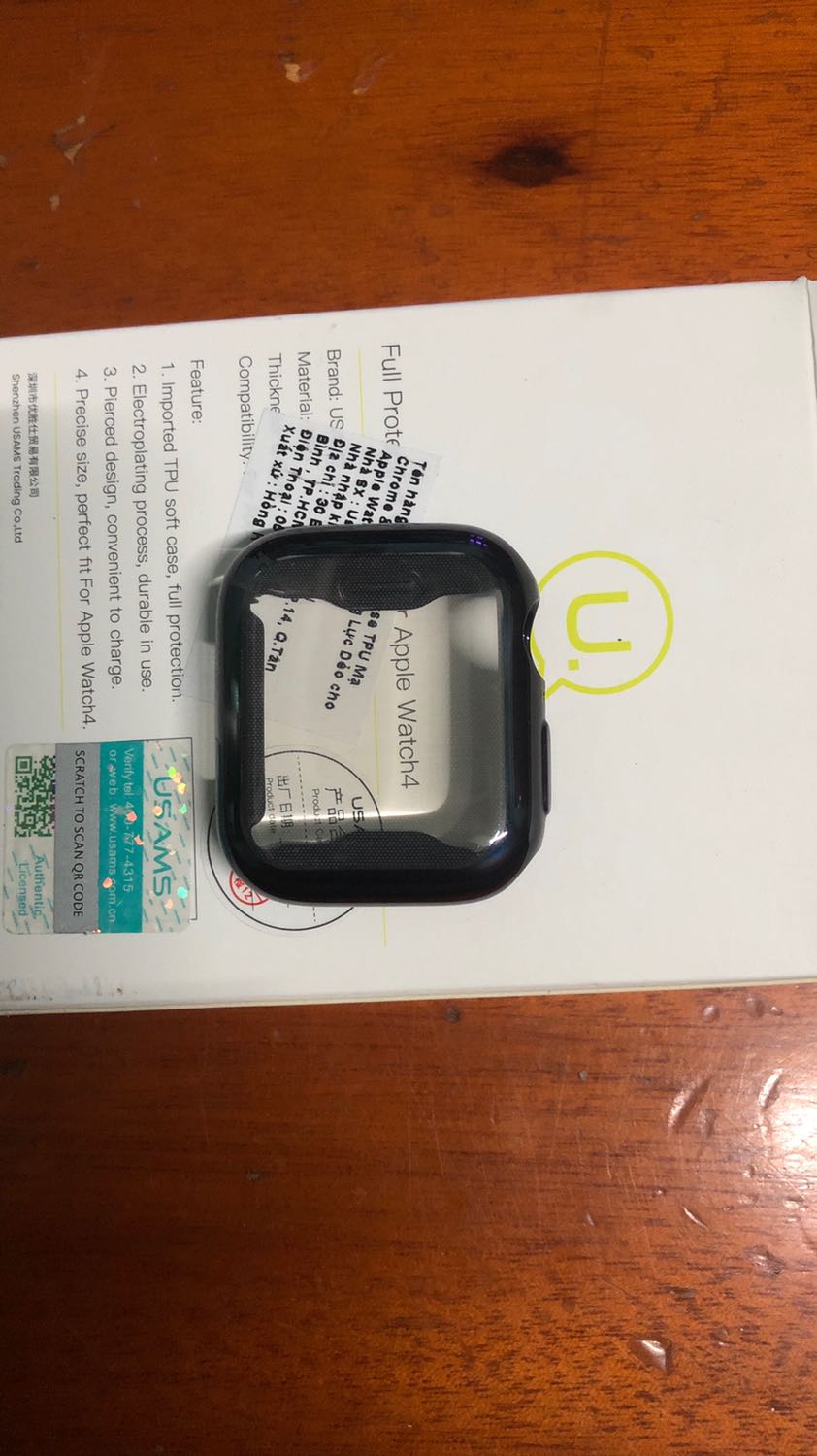 Ủa đặt màu trắng mà sao mà đen, k hợp mặt đồng hồ.
Đổi lại được k ạ