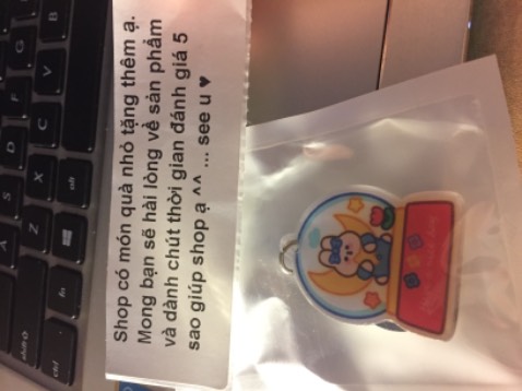 Đèn xinh xỉu luôn mn ạ, shop có tặng kèm móc khoá nhỏ xinh nữa, rất có tâm lun