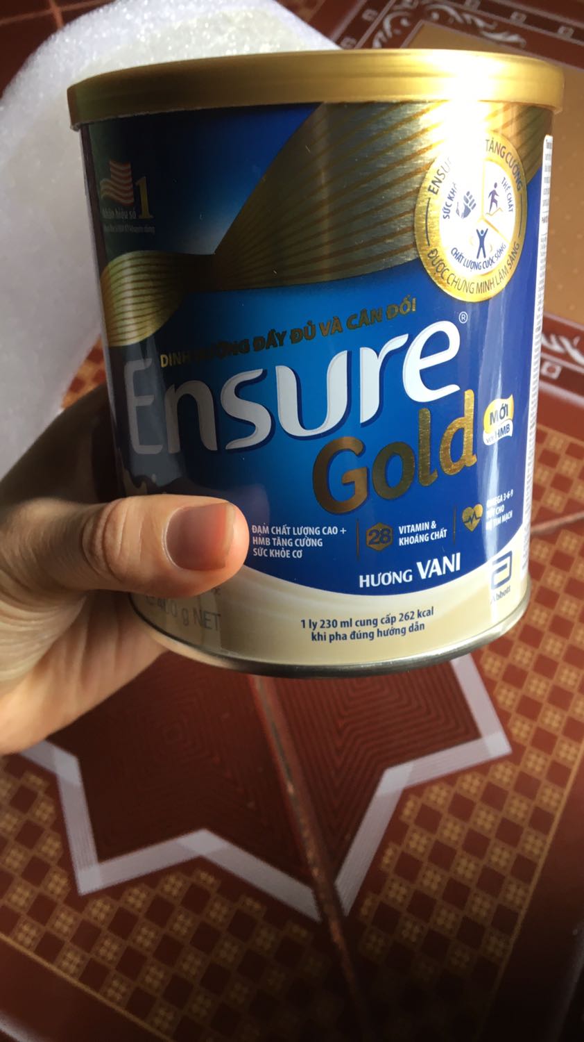 hàng đẹp, nhãn mác đầy đủ.Mình mua hàng trên tiki nên khá yên tâm.Mong là sản phẩm mình mua chính hãng vì mình mua cho người bệnh