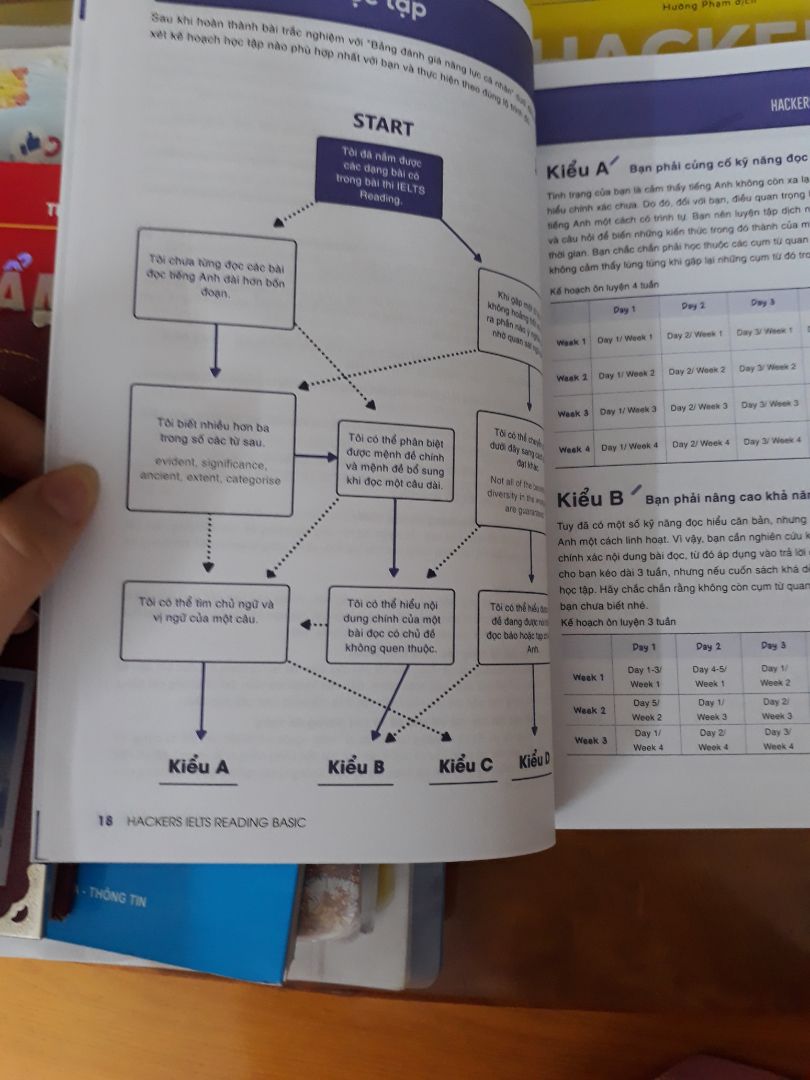 Bìa sách còn mới, không bị quăn mép, loại giấy được dùng bên trong khá là đẹp, nội dung được trình bày hợp lí, lộ trình học được hướng dẫn trong sách khá là chi tiết và đầy đủ cho người mới bắt đầu học ielts như mình
