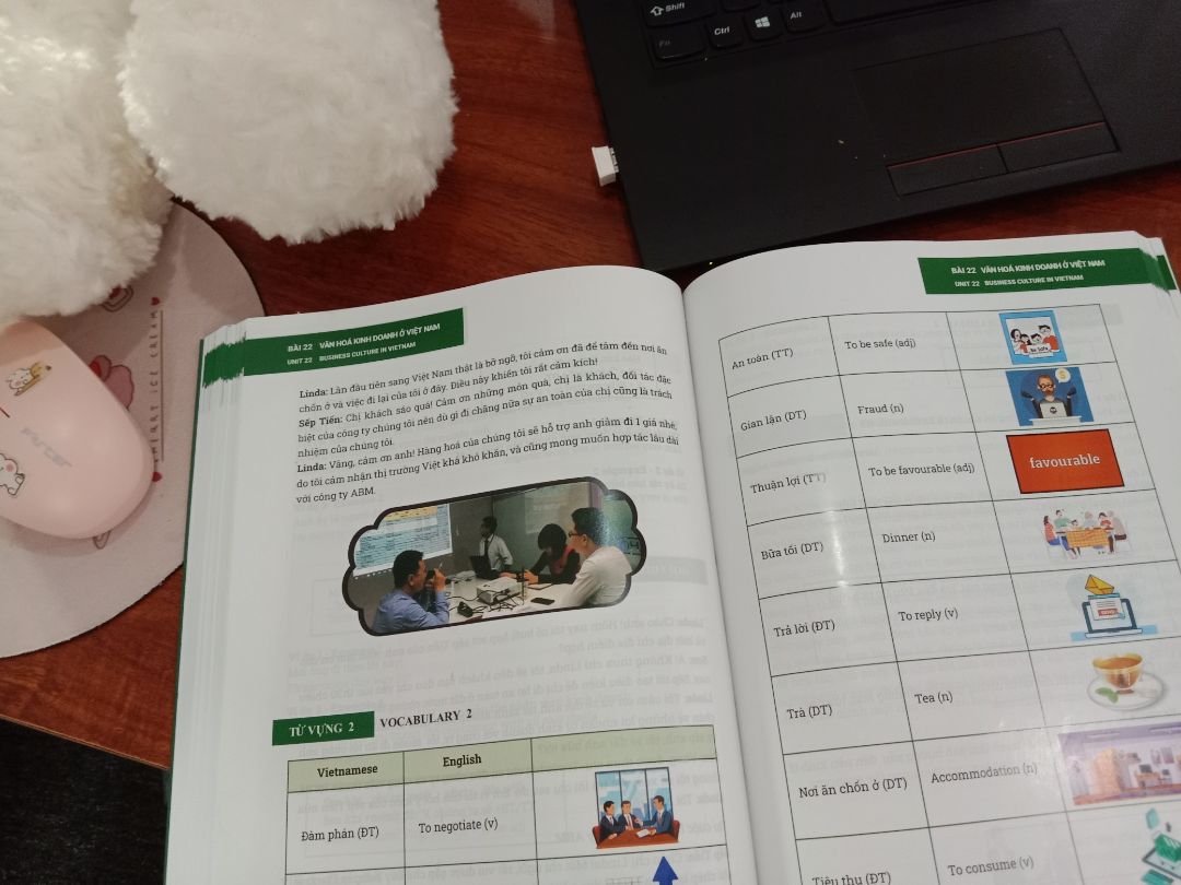 It was beyond my imagination when I receive this book, it's very useful and convenient for a foreigners like me. I have studied the "Vietnamese for foreigners" the elementary level, and it helps me a lot, that why I decided to buy the intermediate one.