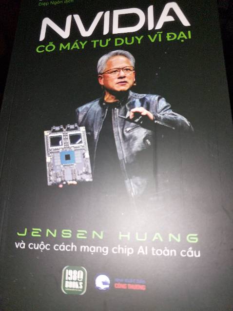 Cuốn sách đầu tiên về nVIDIA, Jensen Huang và AI.