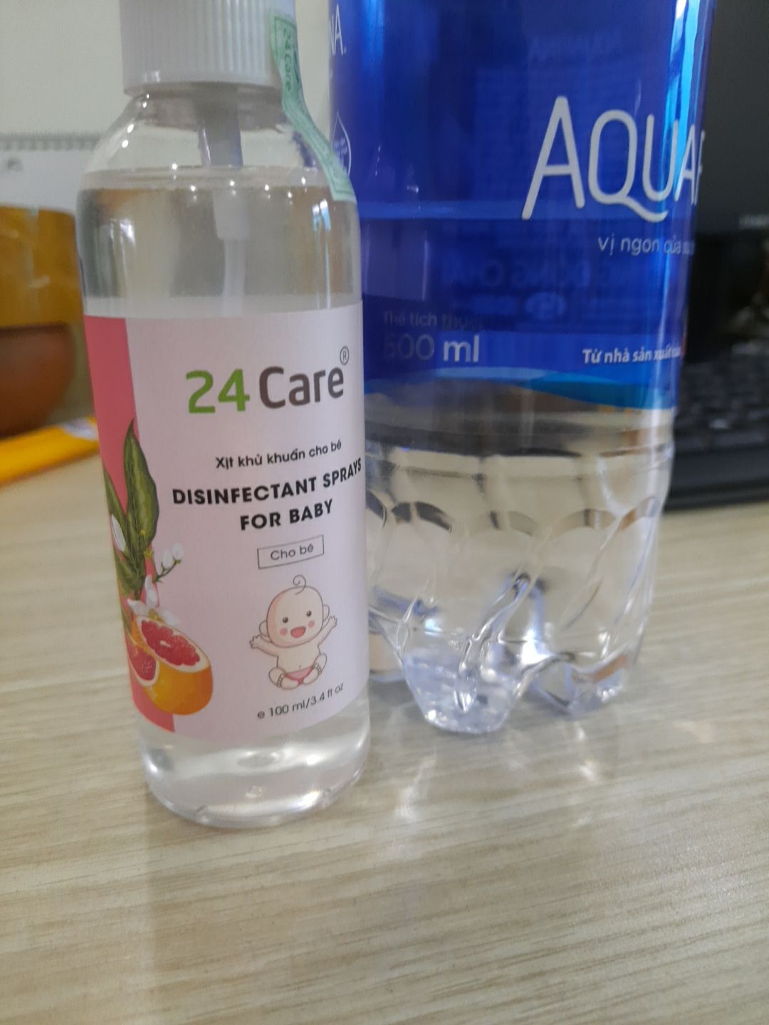 xịt quần áo cho bé nhận được lời khen từ những người xung quanh