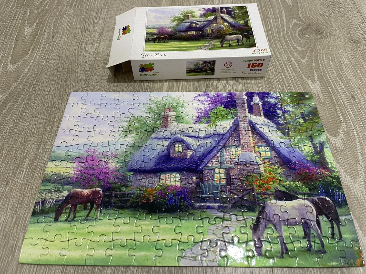 Hơi nhỏ và hơi hình ảnh miếng ghép hơi mờ