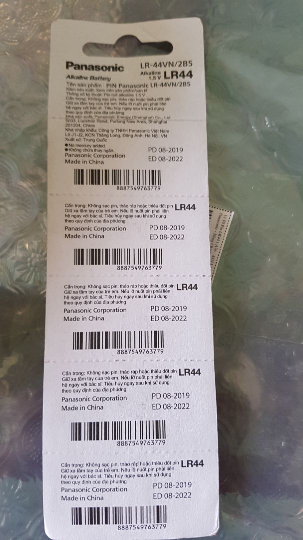 pin nhìn khá ổn còn chất lượng thìn phải dùng mới biết được. Shop giới thiệu sản phẩm ở phần mô tả sản phẩm chưa đứng nới xuất xứ là trung quốc chứ không phải nhật bản.