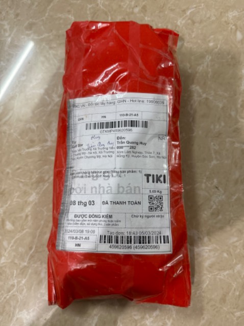 Nhầm sản phẩm đã hoang trả thành công